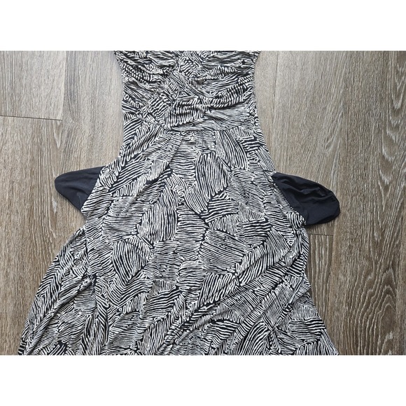 Anthropologie PLENTY Tracy Reese Soft Jersey WALKWAY DRESS Ruched Bodice Midi M - Picture 8 of 10